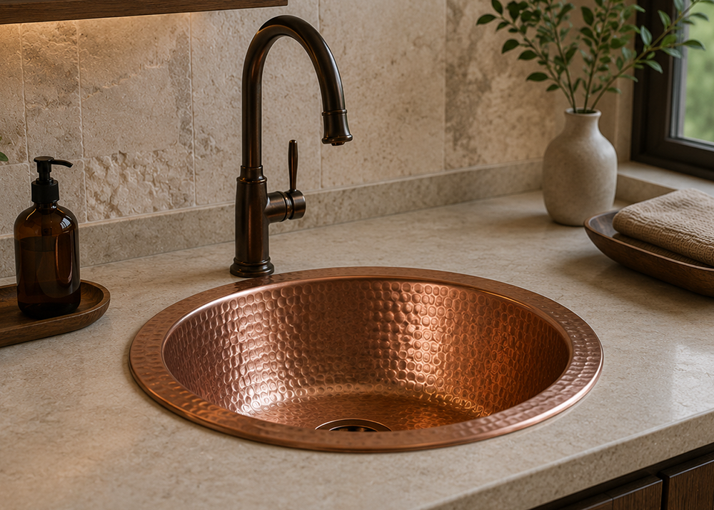 Drop in copper sink